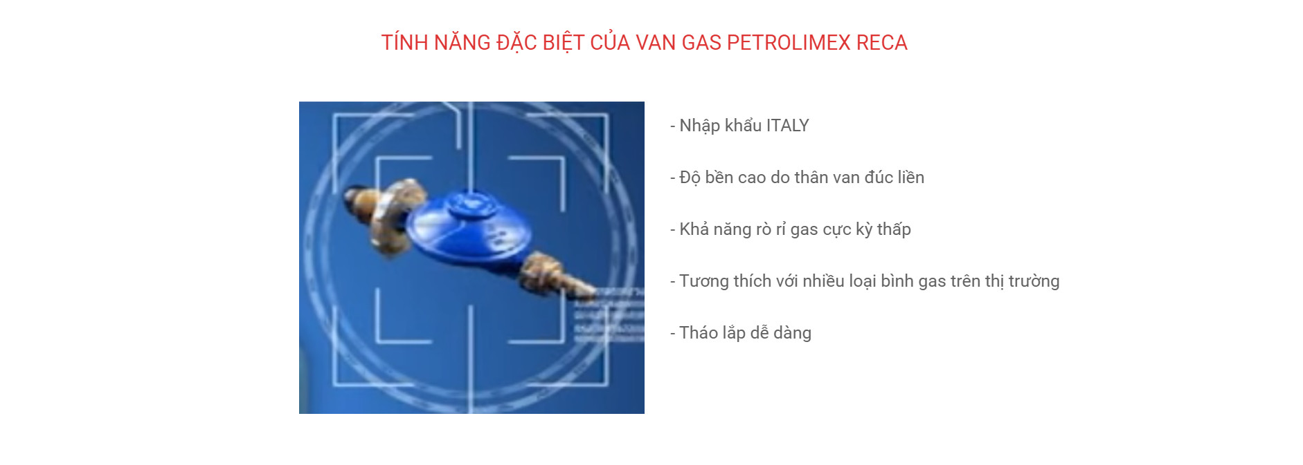 Van gas Reca - Italy
